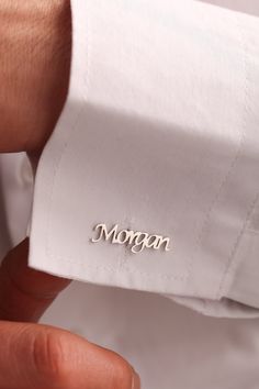 Personalized Name Cufflinks, Customized Initial Cufflinks, 925 Silver Cuff Links, Cufflinks for Groomsmen Gift, Valentines Day Gift for Him N A M E ∙ C U F F L I N K S * Material: High Quality Solid 925 Sterling Silver * Dimensions: Depending on your font choice, height sizes range from 8mm to 9mm lowercase. * Finish: Sterling Silver ∙ 18K Gold ∙ Rose Gold * All our jewelry is custom made by hand with Love and Care in our workshop ♡ H O W ∙ T O ∙ O R D E R * Simply use the 'PERSONALIZATION BOX' Groomsmen Cufflinks, Initial Cufflinks, Font Number, Father's Day Specials, Gift Valentines Day, Groomsmen Gift, Valentines Day Gifts For Him, Silver Cufflinks