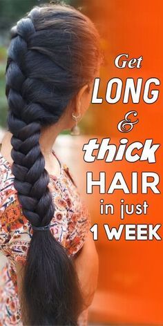 Tips For Thick Hair, Make Hair Grow Faster, Dry Frizzy Hair, Make Hair Grow, Hair Growth Secrets, Extra Long Hair, Long Hair Tips