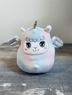 Squishmallow 5" Winona The Llamacorn Plush With Wings. Condition is Used. Shipped with USPS Ground Advantage. Things To Sell, Free Shipping