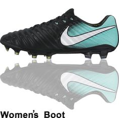 a pair of women's soccer cleats with the words women's boot