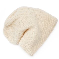 Accessorize in style with this women's SIJJL slouchy beanie. HAT FEATURES Cable-knit design Fleece lining FABRIC & CARE Outer: wool Lining: polyester Spot clean Imported  Size: One Size. Color: White. Gender: female. Age Group: adult. Material: Wool Blend. Cozy Knitted Beige Bonnet, Cozy Soft Knit Beige Bonnet, Cozy Beige Soft Knit Bonnet, Cozy Beige Knit Crochet Hat, Cozy Beige Crochet Knit Hat, Cozy Cream Knit Hats, White Warm Bonnet One Size, Beige Warm Bonnet One Size, Beige Knitted Beanie One Size