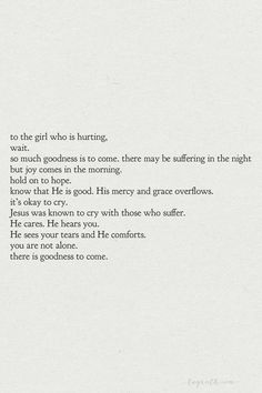 He cares. All In Good Time Quotes, Find Someone Who Calms Your Soul, Bible Verse That Hit Hard, God Be With Me, Quotes That Hit Different, Jehovah Rapha, Notes Of Encouragement, Letter Notes, The Goodness Of God