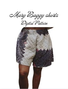 The Mary baggy shorts is finally here!! This is a beginner pattern super easy for those that have just started.  THINGS TO KNOW: - CONNECT WITH US AND OTHERS BY USING OUR HASH TAGS #Darleneagnespatterns #marybaggyshortspattern #marybaggyshorts #darleneagnes -The instruction do not teach you how to quilt.  - Recomended fabric - linen, cotton, quilted and knit.  COMES WITH - Instructions  - Lettern pattern ( you will over lap the sides) You will receive an INSTANT DOWNLOAD sent to the email you have used on etsy (make sure you can get into this email.)  Instagram: @darleneagnes.co Cotton Beach Bottoms With Built-in Shorts, Baggy Cotton Pants With Built-in Shorts, High-waisted Bermuda Shorts With Pockets For Loungewear, Quilted Shorts, Cotton Knee-length Pajama Shorts With Elastic Waistband, How To Quilt, Pattern Svg, Baggy Shorts, Things To Know