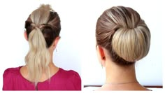 Up In A Bun Hairstyles, Easy Bun Tutorial Step By Step, Flip Bun Hairstyle, Perfect Bun For Short Hair, Elegant French Twist Updo, Different Bun Hairstyles, French Bun Tutorial, Long Hairstyles Bun, French Bun Hairstyles