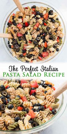 the perfect italian pasta salad recipe