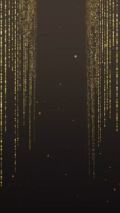 an abstract black and gold background with lots of lights