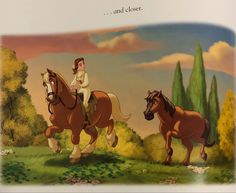 Beauty And The Beast Silhouette, Disney Princess Books, Disney Princess Belle, Beautiful Horse Pictures, Horse Illustration, Disney Princess Drawings, Belle Disney