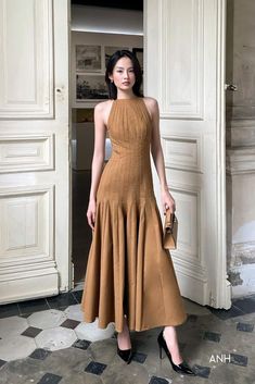 Chic Evening Dress, Elegant Outfit Classy, Elegant Dresses Classy, Drop Waist Dress, Dress Maxi, Sweet Dress, Casual Style Outfits, Elegant Outfit