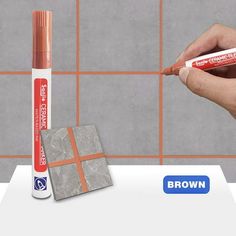 Grout Tile Pen, Tile Beauty Styling Pen Bathroom And Grout Marker Pen 4ml Features: GROUT SO FRESH IT WILL LOOK LIKE YOU GOT IT REDONE Grout Tile Pen all-natural creates a protective barrier that resists , dirt, and , ensuring long-lasting and effective results SAVE BIG:Don't spend $350+ on cleaning or $1000+ on regrouting SAVE ELBOW GREASE: Don't ruin your weekend scrubbing away for your kids or dog to just make your grout dirty again DRAW ON NEW GROUT WITHOUT A FULL REMODEL Grout Tile Pen work Grout Refresh, White Tile Paint, Colored Grout, Grout Paint, Grout Pen, Grout Sealer, Epoxy Grout, Unsanded Grout, Coloured Grout