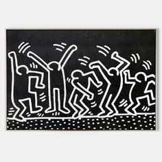 Large Keith Haring Pop Painting Large Keith Haring 3D Texture Wall Painting Keith Haring Canvas Art Keith Haring Painting, Keith Haring Style, Pop Art Colors, Wabi Sabi Wall Art, Free Frames, Textured Canvas Art, Plaster Art, 3d Texture, Linen Canvas