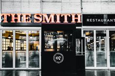 the smith restaurant is closed on a rainy day