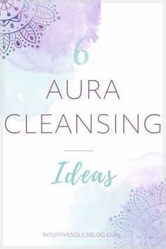 Ever wonder about cleansing the aura? This post will teach you 6 powerful spiritual techniques to improve your aura colors and heal your energy. You'll learn how to use smudging, essential oils, affirmations, intention, bath salts, and much more to clean up your energy fields! Click the link to read now. Inner Healing, Bath Salts