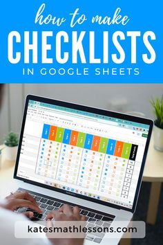 How to Make Checklists in Google Sheets Google Organization, Google Sheets Design Ideas, Google Sheets Checklist, Staying Organized At Work, Digital Checklist, Free Google Sheets Templates, Google Workspace, Google Sheets Tips, Google Sheets Templates