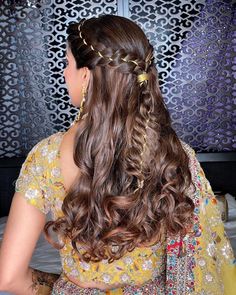 Long Hair Bridal Styles, Long Hair Bridal, Bridal Hairstyle Indian Wedding, Bridal Hairdo, Bridal Styles, Hair Artist