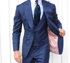 Suits / Trajes | Absolute Bespoke Der Gentleman, Mens Formal Wear, Mens Formal, Suit Style, Formal Suits, Mens Fashion Suits