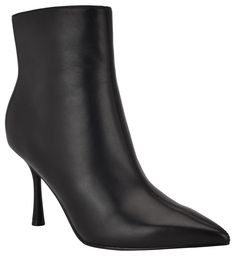 PRICES MAY VARY. Stay fashionable in the Nine West Therin dress booties. It features a pointy toe, side zipper and a tapered high heel. You'll be sure to turn heads in these booties! Perfect for dressing up or down! Founded in 1978, Nine West empowers women to take on the world in style, from day to night. Pointy Toe ; Zipper Closure Leather Upper 2.83" heel height Dress Booties, Day To Night, To Night, Nine West, Women Empowerment, Dressing Up, Side Zipper, High Heel, Special Features