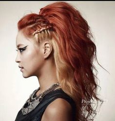 Hairstyles Mohawk, Rocker Hair, Faux Hawk Hairstyles, 80s Glam, Rock Hairstyles, Viking Hair, French Braid Hairstyles, Mohawk Hairstyles, Trending Hairstyles