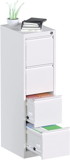 PRICES MAY VARY. 【Sturdy Material】vertical file cabinet with drawers made of high-quality metal steel, strong, powder-coated surface, anti-corrosion, easy to clean, can be used for a long time 【Spacious】the 4 drawer vertical file cabinet measures 19.69 "D x 14.96 "W x 52.36 "H, tall File cabinet with 4 storage compartments, each with an adjustable hanging rail, providing ample storage space to keep your A4 legal/letter-sized files or other items and documents organized and accessible 【Anti-tilti File Storage Ideas, File Storage Cabinet, 4 Drawer File Cabinet, Cabinet Cabinet, Legal Letter, Filing Cabinet Storage, Cabinet With Drawers, Drawer Filing Cabinet, Metal Filing Cabinet