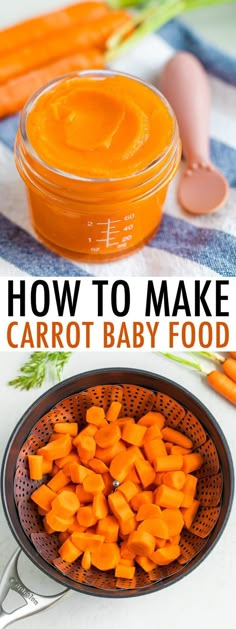 how to make carrot baby food