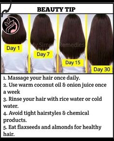 Homemade Hair Treatments, Hair Care Remedies, How To Grow Your Hair Faster, Hair Growing Tips, Beauty Tips For Glowing Skin