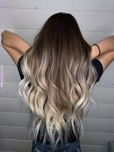 Hair Styles Ombre, Long Balayage Hair, Long Balayage, Brown Ombre Hair Color, Medium To Long Hair, Balayage Hairstyles, Brown Ombre Hair, Ombre Hair Blonde, Ombre Hair Extensions