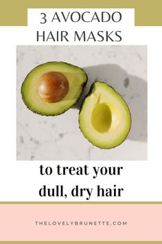 If you are on the search to repair damaged hair, or for a shiny hair diy mask you have come to the right place. Check out these 3 avocado hair mask to treat your dull, dry, damaged hair. #AvocadoHairMask #HairMask #DryHair #DamagedHair #DullHair Hair Diy Mask, Masks For Dry Hair, Shiny Hair Diy, Avocado Hair Mask, Avocado Hair, Repair Damaged Hair, Hair Masks, Diy Hair Mask