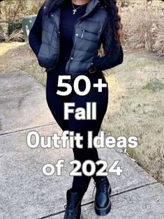 Leggings With Combat Boots Outfits, Concert Attire For Black Women, Combat Boot Outfits Black Women, Urban Fall Outfits For Black Women, Black Ankle Boots Outfit Casual, Fall Outfits Black Women Shein, New York In March Outfits, Black Calf Boots Outfit, Black Women Fall Outfits