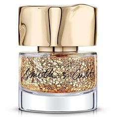 Nail Polish Trends, Spring Nail Colors, Glitter Nail Polish, Metallic Nails, Manicure Ideas, Gold Nails