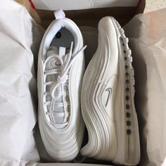 9.5, White, Never Before Worn Nike Airmax 97, Nike Air Pegasus, Vintage Chanel Handbags, White High Tops, Nike Metcon, Nike Vapor, Trail Shoes, Nike White, Shoes Brand