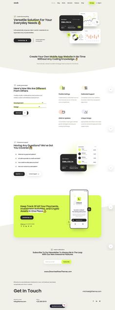 Rendr - Tech Startup & Business WordPress Theme Business Management Website Design, Data Science Website Design, Tech Corporate Design, Investing Website Design, Financial Website Design Inspiration, Blockchain Website Design, Startup Website Design, Web Design Corporate, Finance Web Design