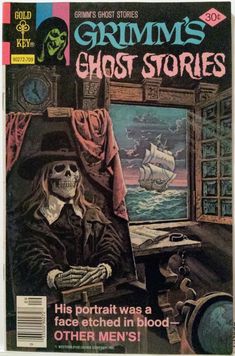 the cover to grime's ghost stories magazine