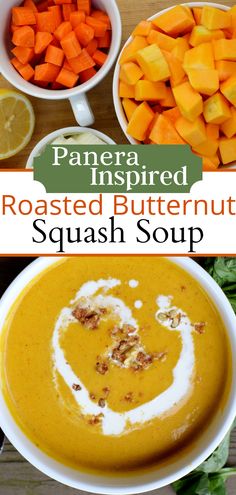 A bowl of butternut squash soup Butternut Squash Soup Recipes Panera, Cream Of Butternut Squash Soup, Squash Recipes Butternut Soup, Butternut Squash Soup Vegetarian, Butternut Squash Soup Pairing, Soup Squash Butternut, Butternut Squash Soup Video, Leftover Butternut Squash Soup, Recipe Butternut Squash Soup