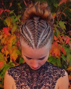 Pigtail braids are a classic and playful hairstyle perfect for picture day. This look is especially great for younger kids and adds a cute, fun vibe to their photos. Part the hair down the middle and divide it into two sections. Braid each section into a simple three-strand braid and secure with small hair ties. For added charm, tie small bows or add colorful hair ties at the ends of the braids. Pigtail braids keep the hair neatly in place throughout the day, making it an ideal choice for active kids who want a hairstyle that will last. Cool Hair Braids Easy Hairstyles, Awesome Hairstyles, Braids Ideas, Viking Hair, Hair Stylies, Hair Up Styles, Braided Hair, Hairstyles Braids, Easy Hairstyles For Long Hair