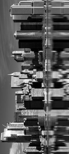 black and white photograph of the empire building in new york city