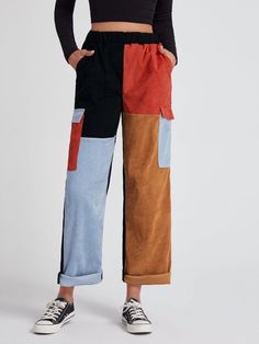 Mode Kimono, Women's Bottoms, Upcycled Fashion, Mode Inspiration, Corduroy Pants, Upcycle Clothes, Sewing Clothes, Diy Fashion