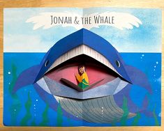 Jonah And The Whale, Jonah And The Whale Craft, Jonah And The Whale Activities, Jonah Bible Craft, Jonah And The Whale Lesson, Bible craft All spellings have been corrected as per your kind advice. Hello, this product is a printable file that I worked hard to convey God's blessings. I drew all the illustrations. There are two versions of Jonah: light skin tone and dark skin tone. If you print with 150 grams or more of paper, you can make a stronger card. I hope that it will be a time to enjoy learning about God while making this. I pray that God's grace will always be with you. I can't answer your question right away because I live in Korea. You can answer from PST 4:00 p.m. to 4:00 a.m.  But I'll do my best to answer your questions. INCLUDED FILES This instant download includes 1 PDF 2 Pa Jonah And The Whale Lesson, Jonah And The Whale Activities, Jonah And The Whale Craft, Whale Activities, Jonah Bible, Bible Verse Cards Printable, Whale Craft, Whale Crafts, Whale Coloring Pages