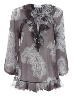 Zimmermann Radiate Frill Blouse Frill Blouse, Australian Fashion Designers, Summer Swim, Resort Collection, Australian Fashion, No Frills, Fashion Designer, Paisley, New Arrivals