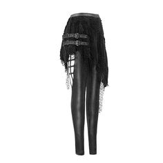 Material:?POLYESTER 95% SPANDEX 5% 
Weight: 0.4 KG 
Size: XS-3XL 
Sku: PT108 Gothic Style Clothing, Gothic Leggings, Polyester Skirt, Style Punk, Fashion Now, Asymmetrical Skirt, Clothing Size Chart, Fashion Colours, Back To Black