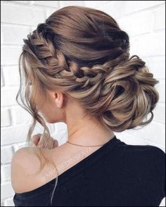 Antique Wedding Hairstyles, Wedding Updo With Braid And Curls, Cute Maid Of Honor Hairstyles, Jewelry For Special Occasions, Prom Hairstyles Updos Buns, Homecoming Hairstyles Low Bun, Mother Of The Bride Braided Hairstyles, Mother Of The Bride Hair One Side Up, Bridal Updo With Curls