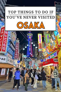 Here are 17 main things to do in Osaka for first-time visitors. This Osaka itinerary covers top attractions and experiences, from exploring iconic landmarks to enjoying local cuisine. Whether you're planning your Osaka travel or adding it to your Japan travel destinations, these Japan travel tips will ensure you don’t miss out on the best Osaka things to do. Japan Osaka Travel, Best Things To Do In Osaka, Osaka Japan Itinerary, What To Do In Osaka, Osaka Things To Do, Things To Do In Osaka Japan, Osaka Shopping, Osaka Itinerary, Things To Do In Osaka