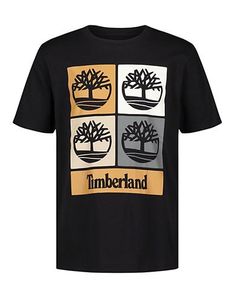 His everyday wardrobe essentials start with a signature jersey tee from Timberland, featuring colourful tree logo graphics. Crewneck Short sleeves Pullover style 100% cotton Machine wash Imported. Timberland. Color: Black. Size: Small (8). Tree Logo, Tree Logos, Colorful Trees, Short Sleeve Pullover, Jersey Tee, Everyday Wardrobe, Logo Graphic, Pullover Styling, Wardrobe Essentials