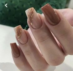 21 Fall Brown Nails Design Ideas 2024 - Matte, Almond, Coffin, and Chrome Nail Inspiration Ongles Beiges, Unghie Sfumate, Beige Nails, Fancy Nails