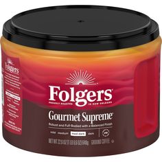 folgers gourmet supreme peanut butter