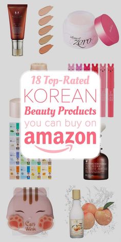 18 Of The Best Korean Beauty Products You Can Buy On Amazon Sleeping Masks, Makeup Tip, Korean Products, Hair And Beauty, Lip Glosses, Cleansing Oil, K Beauty