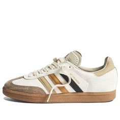 adidas x END. Velosamba 'Social Cycling - Coffee' IF2864 - KICKS CREW Adidas Velosamba, Adidas Three Stripes, Cycling Shoes, Shoe Lace Patterns, Men's Grooming, Skate Shoes, Stylish Sneakers, Shoe Game, Adidas Shoes