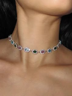 THE MULTI GEM CHOKER – Rimor Jewelry Inexpensive Jewelry, Dope Jewelry, Classy Jewelry, Expensive Jewelry, Jewelry Lookbook, Fancy Jewelry, Unisex Jewelry, Girly Jewelry, Dream Jewelry