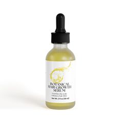 Unlock the full potential of your hair with our Botanical Hair Growth Serum, a blend of nature's finest ingredients. Infused with Rosemary Extract, this serum helps improve the look of your hair by supporting scalp health and enhancing its natural vitality. Ginger Root Extract works to deeply nourish the scalp, leaving your hair feeling refreshed and looking fuller. The serum features Densidyl, a potent combination of Chlorella Emersonii and Spirulina Maxima Extracts, alongside Vitamin C (Ascorbic Acid), which delivers intense hydration to the scalp. This added moisture creates the ideal environment for healthy hair, while Tocopherol (Vitamin E) acts as an antioxidant and enhances overall shine. Applying this serum is simple--just massage a small amount into your scalp daily. The lightweig Rosemary Extract, Hair Growth Serum, Scalp Health, Growth Serum, Hair Shine, Ginger Root, Ascorbic Acid, Hair Serum, Naturally Beautiful