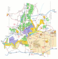 a map of the state of texas with roads and major cities in each region,