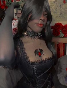 Goth Drag, Black Girlhood, Vamp Goth, Alternative Girl, Goth Vampire, Goth Boy, Goth Fashion Punk