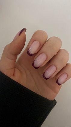 Autumn Nails 2022 Trends Square, French Nails Ideas Square, French Square Nails, French Nails Square, Square French Nails, Bailarina Nails, Squoval Acrylic Nails, Squoval Nails